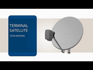 VSAT Tutoriel installation - Antenne 75cm et MDM2200 IP Satellite Modem - Newtec Dialog®