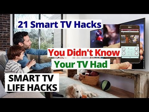 21 Smart TV Life Hacks You Didn't Know Your TV Had | How to get the best out of your Smart TV