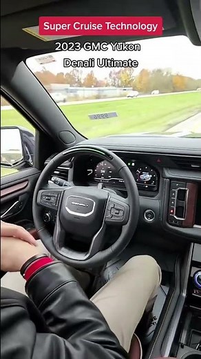 Super Cruise Hands Free Driving in the NEW 2023 GMC Yukon Denali Ultimate!💥