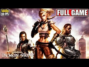 Forgotten Realms Demon Stone Full Gameplay Walkthrough [2K PC Longplay Playthrough] No Commentary