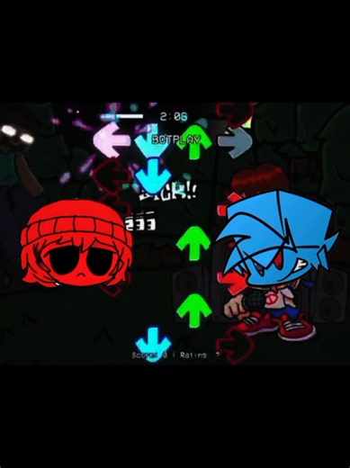 HeroBrine and Bambi Cover in Friday Night Funkin