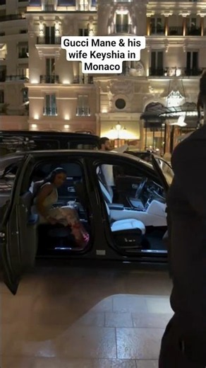 Gucci Mane & his wife Keyshia in Monaco