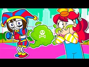 FART BATTLE with POMNI 🤮💨 Fart attack with Amazing Digital Circus on Roblox 🤣