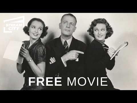 More Than A Secretary | FREE MOVIE (Jean Arthur, George Brent, Lionel Stander)