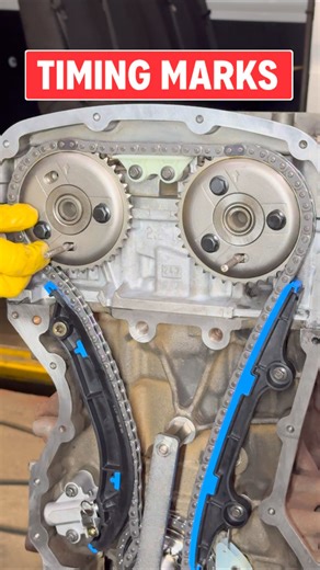 GOLDEN HANDS MECHANIC 😉 on Instagram: "Timing Chain Installation Guide - Ford 2.2 TDCi. • In this video, we go through the full procedure of installing the timing chain and all related components on a Ford Transit equipped with the 2.2 TDCi diesel engine. • The timing chain kit includes: • the chain, • three guides, • a tensioner. • To correctly align all components with the timing marks, you must use special tools - two locking pins for the camshafts and a crankshaft locking plate. • The insta