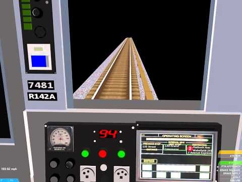 OpenBVE HD EXCLUSIVE: R142A 3D Cab Behavior on Rollercoaster Route