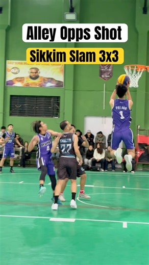 Alley Opps Shot #shortsfeed #shortsviral #shortsvideo #indianlivesportshub #basketball