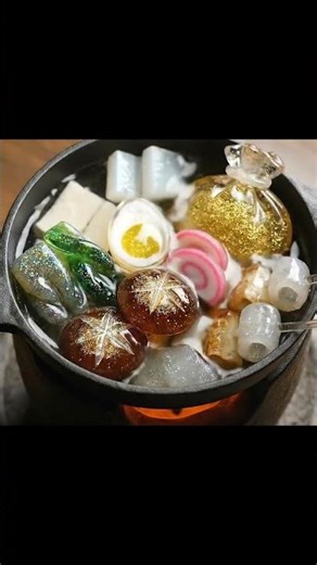 Making Glass Fish Cake Soup 🍢✨