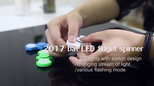 Fiddle Toy Colorful Flashing LED Lights Bat Fidget Spinner Only US$4.07 Use the code "RWFB2017"to get 12% OFF! Shop here:https://goo.gl/Kw5dcY More:https://goo.gl/VUxYkA Fashion style:https://goo.gl/II5sR5 Rosewholesale | Rosewholesale