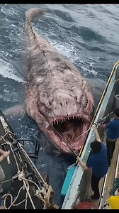 30K views · 98 reactions | Unbelievable Giant Deep Sea Monster Caught by Fishermen – Rare and Massive Catch! #ocean #oceanlife #fishingislife #newyork #while #SharkAttack #animals #fishing #Giants #fishingstyle | fishing style | Facebook