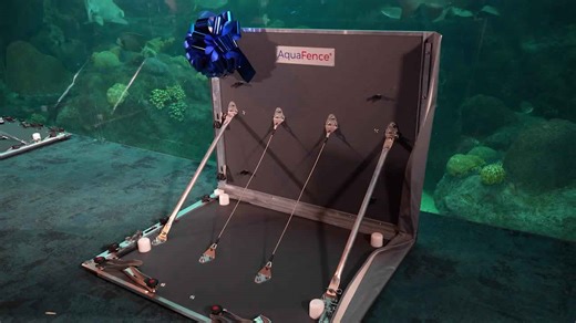 AquaFence donates new flood barrier system to the Florida Aquarium