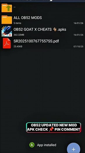 HOW TO INSTALL OB52 NEW UPDATED MOD MENU FREE FIRE MAX ME NEW OB52 UPDATE ME MOD MENU KO KAISE #ob52