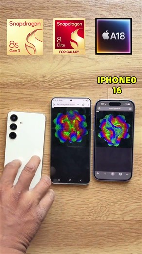iPhone 16 vs Galaxy S25 vs Galaxy S24 🔥 GPU Battle | Which Is FASTEST?