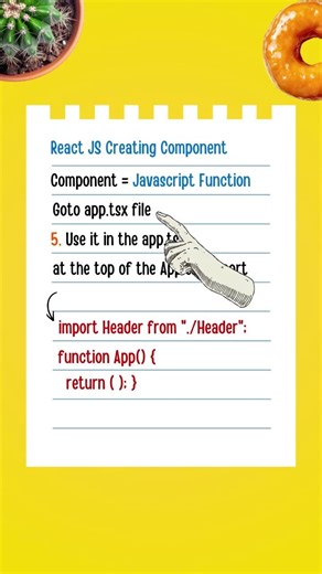 Creating Your First React Component | Beginner Guide