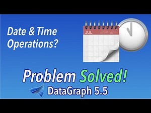 Date & Time Operations | Problem Solved in DataGraph