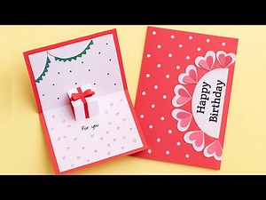 Simple Origami Birthday Greeting Card | Easy Greeting Card | Step by Step Love Card | How to Make