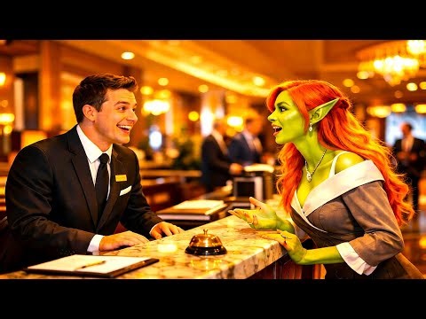 No One at the Hotel Could "Understand" the Alien Guest—Only the Young Human! | hfy | sci-fi stories