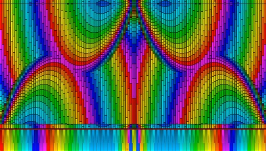 【震耳欲聋的音符画】JGJ's Noise Challenge XⅨ-256 keys ver 2.5亿音符