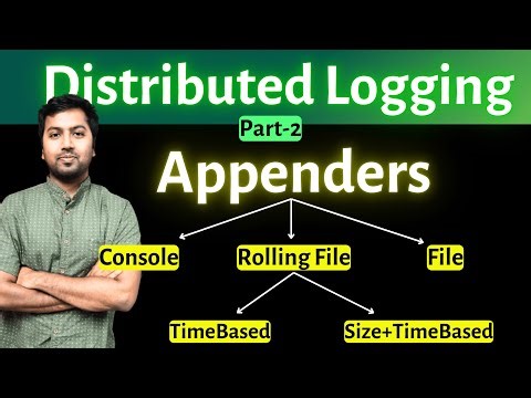 Distributed Logging (Part-2) | Appenders in-depth | Console, File, Rolling File Appenders