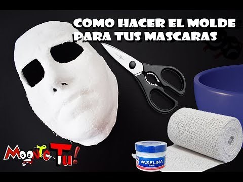 DIY Mask Mold Step by Step | Plaster Cast of Your Face
