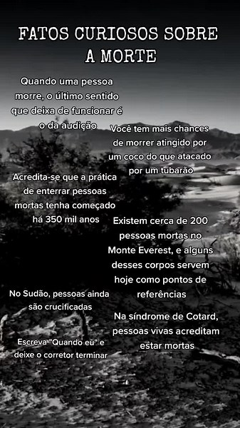 Fatos curiosos #fatos #fyp #verdades #fatoscuriosos
