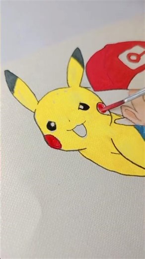 Draw ash🧢 and pikachu💛 from pokemon With art by shoshoo😊#pikachu#ashketchum#art#myart#artist#pokemon