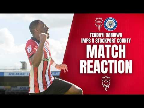 Tendayi Darikwa post Stockport County