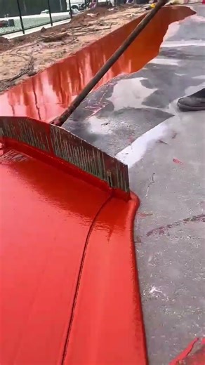 Steel coating using industrial brush method anti-rust paint