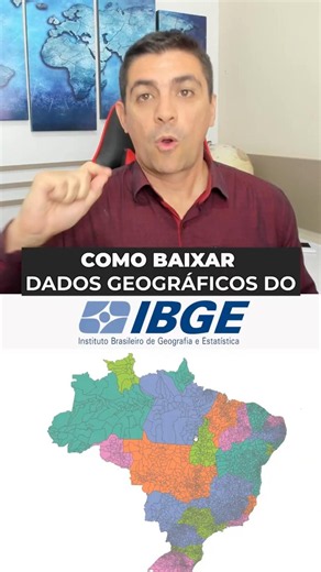 HOW TO DOWNLOAD IBGE GEOGRAPHIC DATA