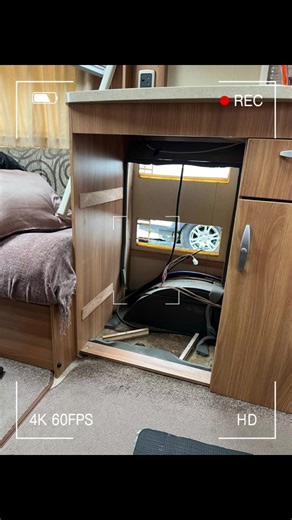 Replacing an Old Thetford Fridge in a Caravan Service