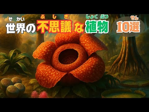 【世界の不思議な植物10選】世にも奇妙な植物達を写真付きで解説！