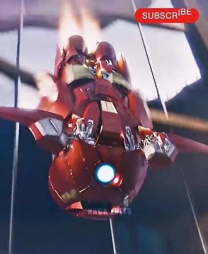 Iron Man suit up scene 😎#ironman #marvel # #cartoon #animation