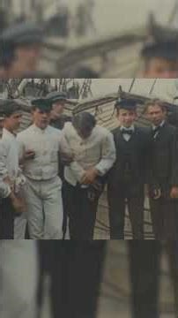 Posing for the Camera in 1912 - Restored Footage