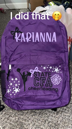 First backpack order ✅ Crafty Heart Mama will take care of you ♥️ Please DO NOT copy, I make this design myself ‼️ it takes hours to make designs & stealing someone else’s hard work is rude!! Pm me to purchase the design file!