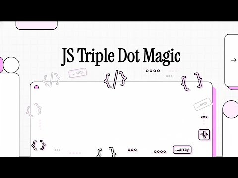 ✨ Rest and Spread in JS: The magic of three dots that will change your code