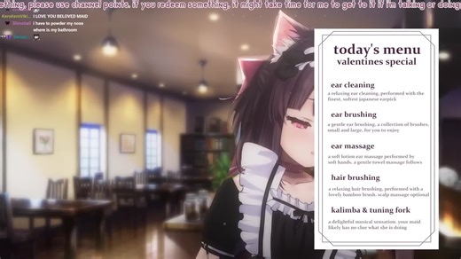 LIVE ASMR 🔴 let your cute maid relax you, master？ valentines asmr~ lemme ta