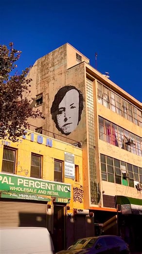 Paint Struck | MORGAN THE FACE | DTLA | GRAFFITI BUILDING STREET ART PAINTING BEFORE THE BUFF PAINTSTRUCK | Instagram