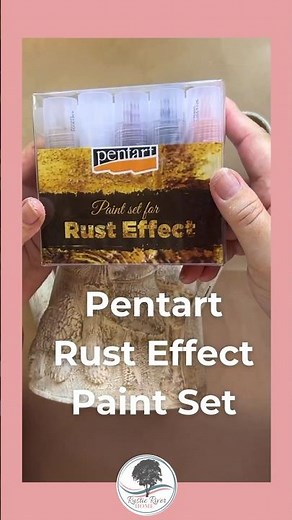 Achieve Stunning Rust Effects with the Pentart Rust Effect Paint Set