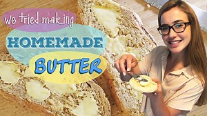 1M views · 7.3K reactions | Making your own butter only requires one ingredient (and a serious upper-body workout)! GET THE RECIPE: https://trib.al/WkJ1Y5n | MyRecipes | Facebook