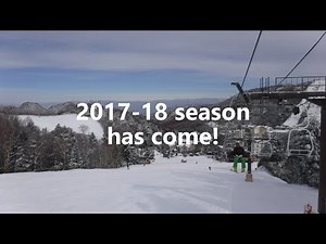 2017-18 season has come! Shigakogen, Japan