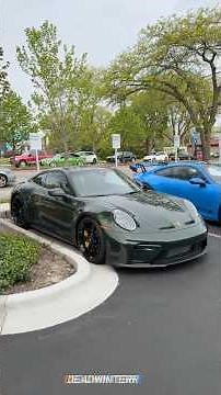Oak Green Metallic Porsche 911 GT3 Touring 992.2 - Walkaround [4K] #porsche #edm #forzahorizon5