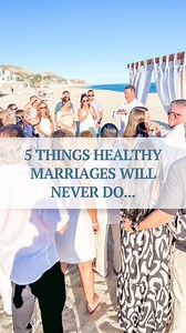 1. They refuse to keep score. No tallying who’s right more, who does more chores, or who apologized last. Love isn’t a competition — it’s a partnership. Grace over grudges. 2. They refuse to let conflict go unresolved. Healthy couples might take a breather, but they don’t sweep it under the rug. They fight for connection, not for a win. 3. They refuse to speak with contempt. Name-calling, shaming, or sarcastic jabs? Not an option. Their words build up, not tear down. 4. They refuse to neglect th