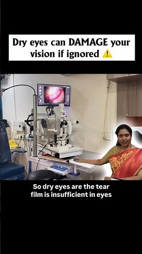 If your eyes burn, blur, or water… it’s NOT normal. It could be Dry Eye Disease 👁️