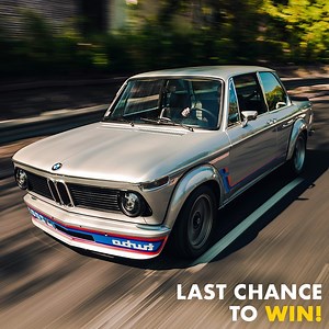 417 reactions · 24 shares | Last chance! Win one of the rarest BMWs in the world: a 1974 BMW 2002 Turbo. Only 1,672 were ever made… and this one comes with $20,000 cash! Enter now. | Omaze | Facebook