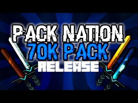 PACK NATION 70K Animated PvP Texture Pack RELEASE