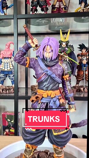 Samurai Trunks Resin Statue - DBZ Collector's Dream