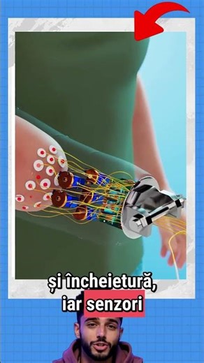 Mâna robotică făcută cu imprimantă 3D 🦾 #Short #Curiozitate