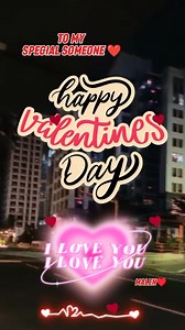 1.6M views · 16K reactions | HAPPY VALENTINE'S DAY I LOVE YOU ♥️♥️♥️ #reelsvideoシ #reelsfypシ #someonespecial | Malen | Facebook