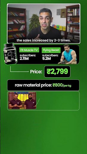 Flying Beast Kitne CRORE kamate hain Nutrition Brand se?! | Ankur Warikoo #shorts