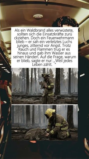 🔥 Feuerwehrmann trotzt Befehl – um ein Leben zu retten